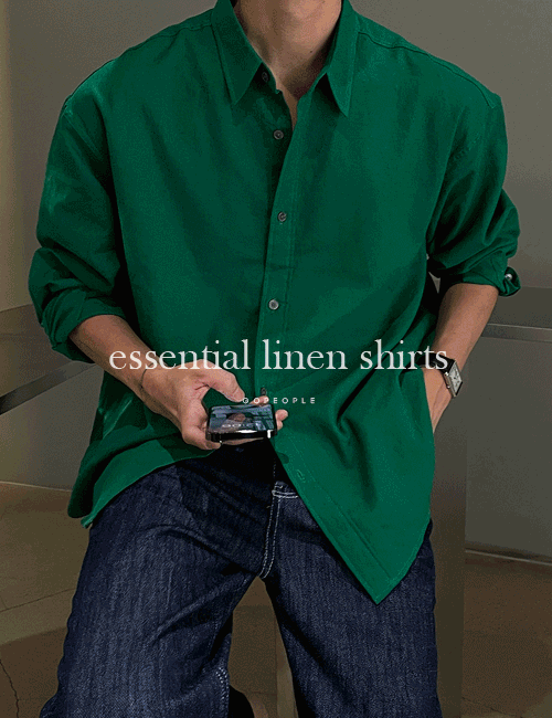 마일드 데일리 린넨셔츠(linen fabric) (입고지연 5.30(목) 입고예정)
