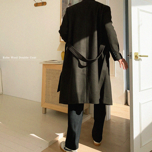 Robe Wool Double Coat(5color)