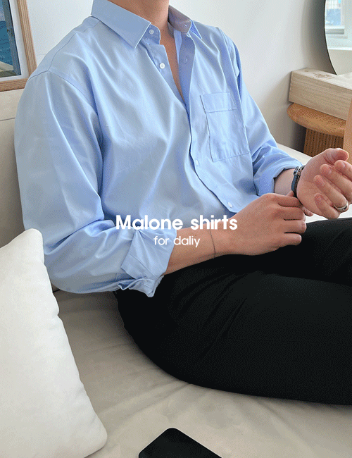말론 스탠다드핏 셔츠(10color)
